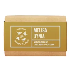 Mydlarnia 4 Szpaki, Melisa i Dynia, naturalne mydło peelingujące, 320 g