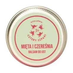 Mydlarnia 4 Szpaki, Mięta i Czereśnia, balsam do ust, 15 ml