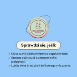 Mydlarnia 4 Szpaki, Mięta i Czereśnia, balsam do ust, 15 ml