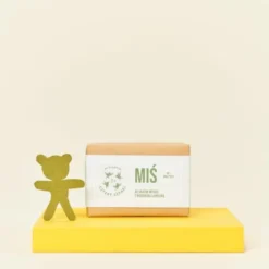 Mydlarnia 4 Szpaki, Miś z wegańską lanoliną, naturalne mydło w kostce, 110 g