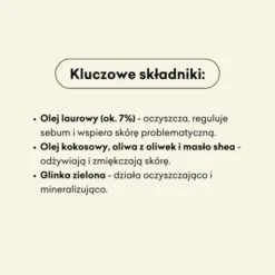 Mydlarnia 4 Szpaki, naturalne mydło w kostce, Król Laur, 110 g