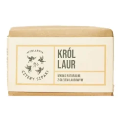 Mydlarnia 4 Szpaki, naturalne mydło w kostce, Król Laur, 110 g