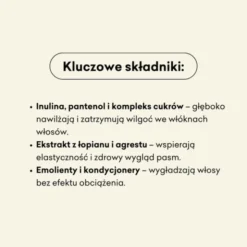 Mydlarnia 4 Szpaki, odżywka do włosów nawilżająca, Łopian i Agrest, 300 ml