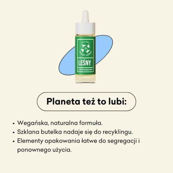 Mydlarnia 4 Szpaki, olejek do pielęgnacji brody Leśny, 30 ml