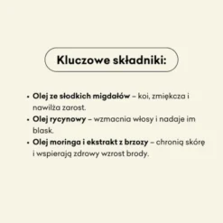 Mydlarnia 4 Szpaki, olejek do pielęgnacji brody Leśny, 30 ml