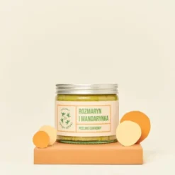 Mydlarnia 4 Szpaki, Peeling cukrowy, Rozmaryn i Mandarynka, 250 ml