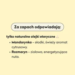 Mydlarnia 4 Szpaki, Peeling cukrowy, Rozmaryn i Mandarynka, 250 ml