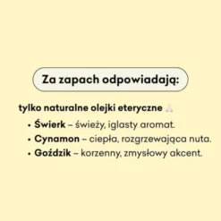 Mydlarnia 4 Szpaki, peeling cukrowy, Świerk i Cynamon, 250 ml