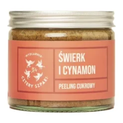 Mydlarnia 4 Szpaki, peeling cukrowy, Świerk i Cynamon, 250 ml