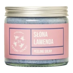 Mydlarnia 4 Szpaki, Peeling solny, Słona Lawenda, 250 ml