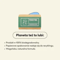 Mydlarnia 4 Szpaki, Pokrzywa, naturalne mydło w kostce, 110 g