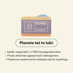Mydlarnia 4 Szpaki Przepiórka, mydło gospodarcze w kostce, 110 g