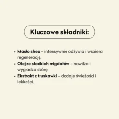 Mydlarnia 4Szpaki, regenerujący balsam do ciała Truskawka i Werbena, 200 ml