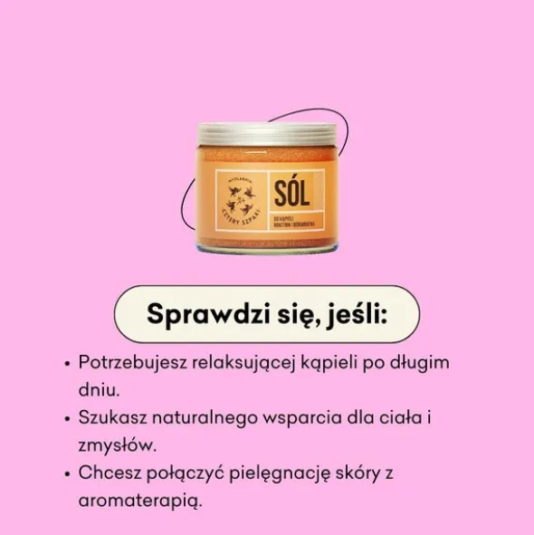 Mydlarnia 4 Szpaki, Rokitnik i Bergamotka, sól do kąpieli, 320 g