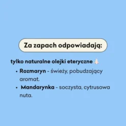 Mydlarnia 4 Szpaki, Rozmaryn i Mandarynka, łagodzący balsam do ciała, 200 ml