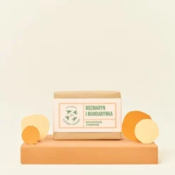 Mydlarnia 4 Szpaki, Rozmaryn i Mandarynka, naturalne mydło w kostce, 110 g