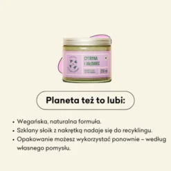 Mydlarnia 4Szpaki, Rozświetlający peeling cukrowy, cytryna i jałowiec, 250ml