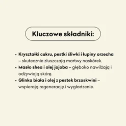 Mydlarnia 4Szpaki, Rozświetlający peeling cukrowy, cytryna i jałowiec, 250ml