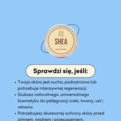 Mydlarnia 4 Szpaki, Shea, nierafinowane masło do ciała, 150 ml