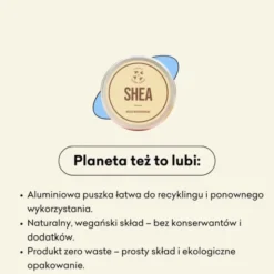 Mydlarnia 4 Szpaki, Shea, nierafinowane masło do ciała, 150 ml