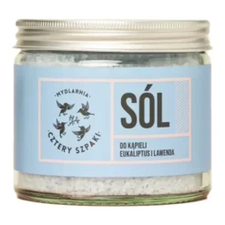 Mydlarnia 4 szpaki, sól do kąpieli, Eukaliptus i Lawenda, 320 g