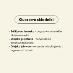 Mydlarnia 4 Szpaki, Sól do kąpieli, Grejpfrut i Jałowiec, 320 g