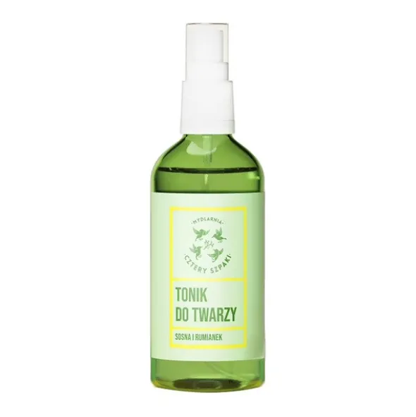 Mydlarnia 4 Szpaki Sosna i Rumianek, tonik do twarzy, 100 ml