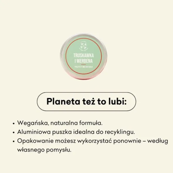 Mydlarnia 4 Szpaki, Truskawka i Webena, mus do ciała, 150 ml