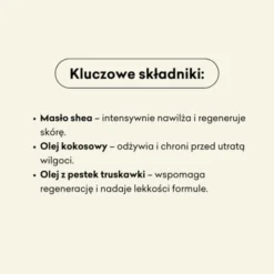 Mydlarnia 4 Szpaki, Truskawka i Webena, mus do ciała, 150 ml