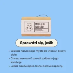 Mydlarnia 4 Szpaki, Waligóra, naturalne mydło w kostce, do skóry, włosów i zarostu, 110 g