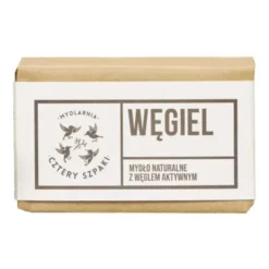 Mydlarnia 4 Szpaki, Węgiel, naturalne mydło w kostce, 110 g