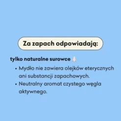 Mydlarnia 4 Szpaki, Węgiel, naturalne mydło w kostce, 110 g