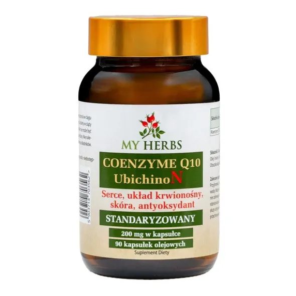 My Herbs Coenzyme Q10 UbichinoN, kapsułki, 90 szt.