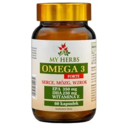 My Herbs Omega 3 Forte, kapsułki, 60 szt.