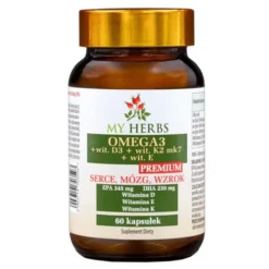 My Herbs Omega 3 + Wit.D3 + Wit. K2 MK7 + Wit.E Premium, kapsułki, 60 szt.