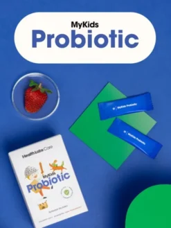 MyKids Probiotic, proszek, smak truskawkowy, 30 saszetek