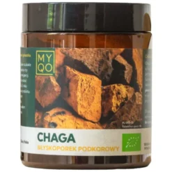 MYQO BIO Chaga Błyskoporek podkorowy, proszek, 100 g