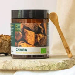 MYQO BIO Chaga Błyskoporek podkorowy, proszek, 100 g
