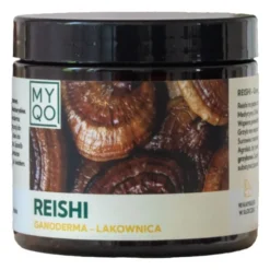 MYQO Reishi - Ganoderma lucidum - Lakownica lśniąca, kapsułki, 90 szt.