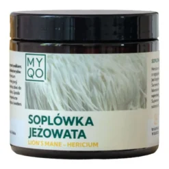 MYQO Soplówka jeżowata - Lion's mane - Hericium, kapsułki, 90 szt.