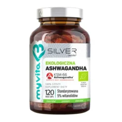 MyVita Silver Ashwagandha BIO, kapsułki, 120 szt.