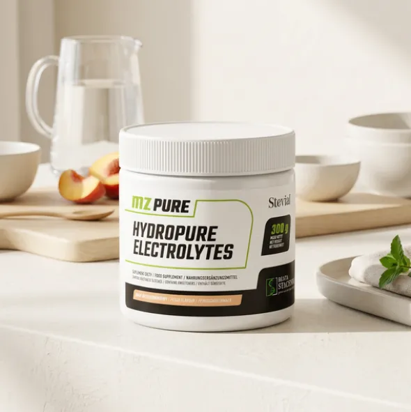 MZ Pure HydroPure Electrolytes, proszek, smak brzoskwiniowy, 300 g