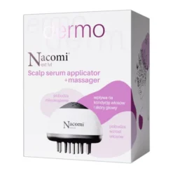 Nacomi, aplikator serum do skóry głowy + masażer, 1 szt.