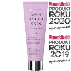 Nacomi Aqua Hydra Skin, nawilżający koktajl do twarzy, 3w1, 85 ml