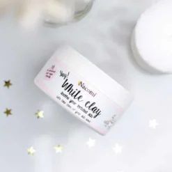 Nacomi, biała glinka, maska łagodząca, 50 g