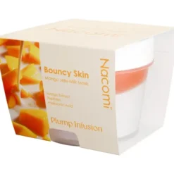 Nacomi Bouncy Skin Mango Jelly-Milk, maska do twarzy, 80 ml