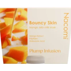 Nacomi Bouncy Skin Mango Jelly-Milk, maska do twarzy, 80 ml