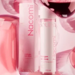 Nacomi Collagen Skin Drink, esencja ujędrniająco-nawilżająca, 200 ml