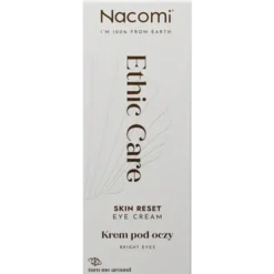 Nacomi Ethic Care Skin Reset, krem pod oczy, 15 ml