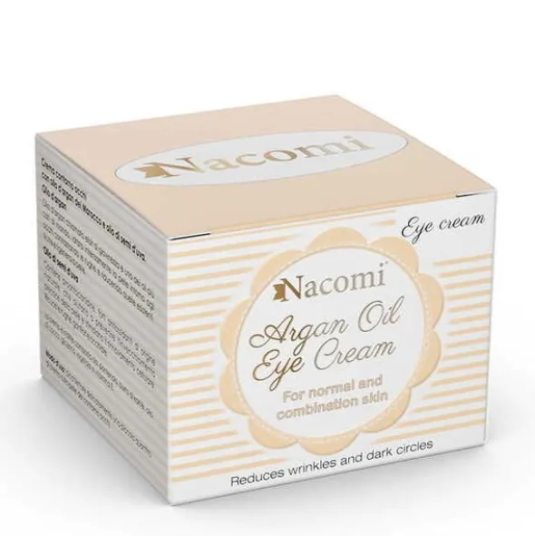Nacomi, krem arganowy pod oczy, 15 ml